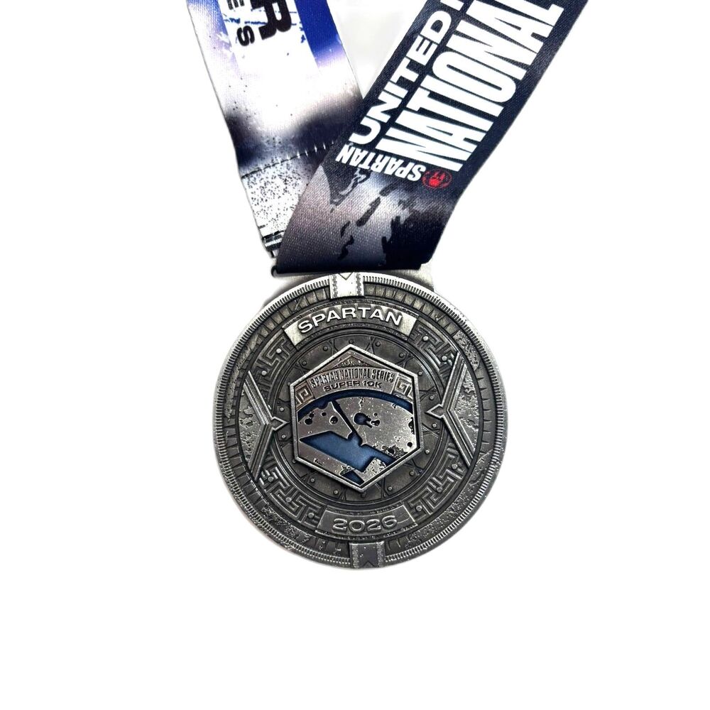 Spartan Super 10K Finisher Medal 2026 UK National Series